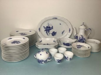 Royal Copenhagen Blue Flower Tableware Set
