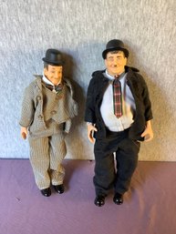 Vintage Laurel & Hardy Limited Edition Action Figures