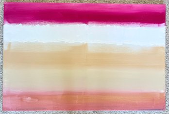 Painted Pinks On Canvas