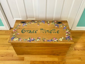 Wood Toy Chest