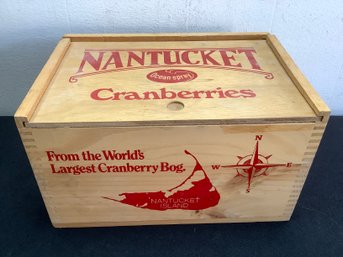 Nantucket Ocean Spray Cranberries Crate