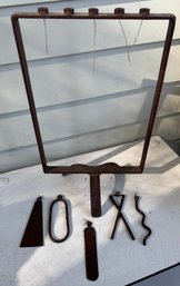 Cool Iron Art That Needs Restringing