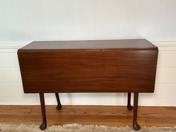 Vintage Kittinger Solid Cherry Drop Leaf Table