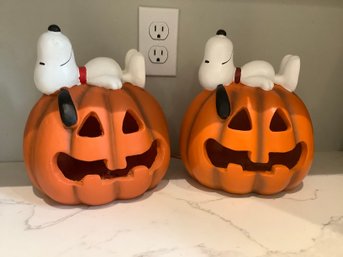 Peanuts Light Up Snoopy Jacko Lanterns