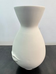 A White Porcelain Vase By Jonathan Adler Muse Collection Dora Maar Design