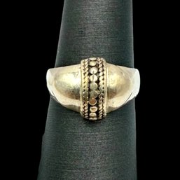 (A20) Sterling Silver Ring, Size 7.25