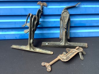 Vintage Saw Sharpening Vises