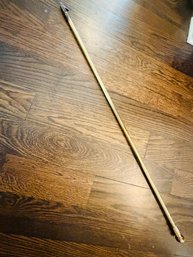 Vintage Brass Fireplace Blow Poke