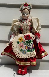 Vintage Judith Handmade Studio Traditional Doll Of Hungary
