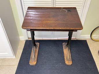 Antique School Desk