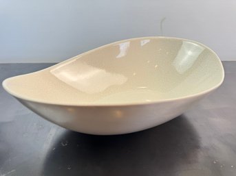 A Crate And Barrel Dove Centerpiece Bowl