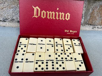 Dal Negro Vintage  Italian Domino Set