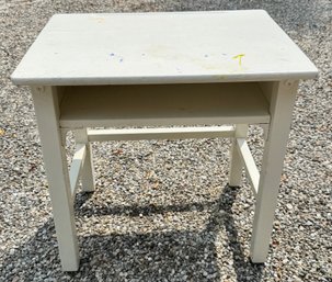 Painted School Desk