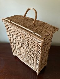 Tall Rectangular Basket 15in X 13in X 5in