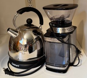 Cuisinart Electric Kettle And Coffee Grinder
