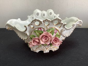 Floral Cutout Planter