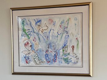 Bjorn Bjornholt  'Akvareller Ftrandgalleriet' Original Watercolor Painting