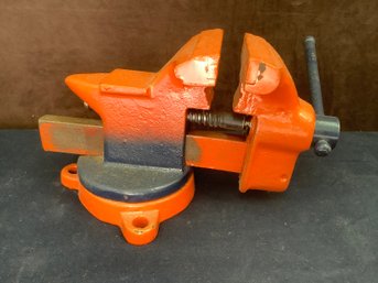 Orange Bench Vise #42
