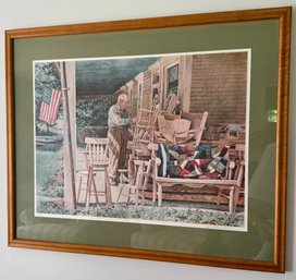 David Armstrong Print Pencil Signed