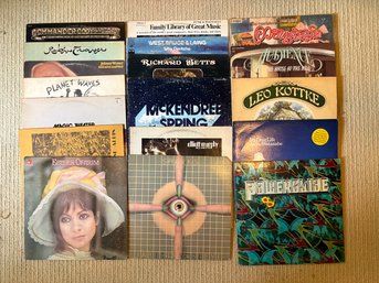Vinyl Record Collection Including Leo Kottke, Richard Betts & Esther Ofarim