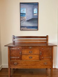 Gustav Stickley C1900 Mission Oak Sideboard Beautiful Condition