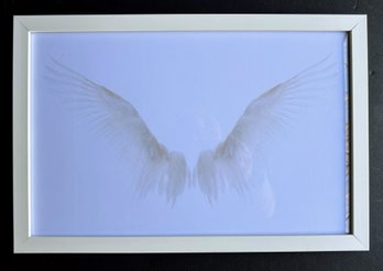 Framed Angel Wings Wall Art