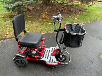 TriaxeThe Triaxe Sport Is A Unique And Original Portable Sport Foldable Mobility Scooter  By Enchance Mobility