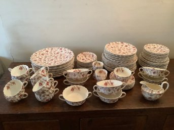 Spode Rosebud Chintz China Set