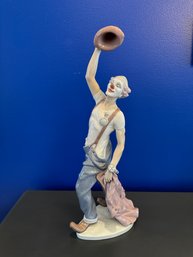 Hats Off To Fun  Vintage Lladro  Rare - Retired - 1990