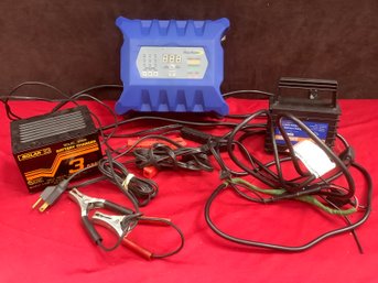 Battery Charger Lot Of 3