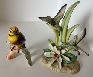 Two Bird Figures