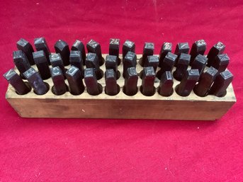 Steel Stamps Letters & Figures Lot #55