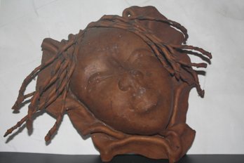 Decorative Leather Face Mask