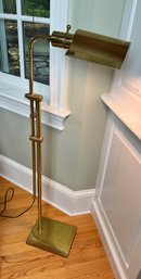 Adjustable Brass Floor Lamp