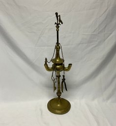 Brass Lucerne Oil Lamp
