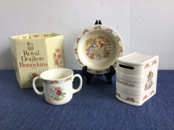 Royal Doulton Bunnykins 3 Piece Set
