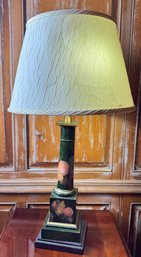 Vintage Tole Vase Lamp