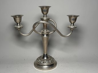 Vintage Lanthe Silverplate Candelabra