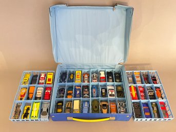 Case Full Of Vintage Matchbox And Hotwheels