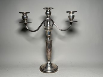 Vintage Sterling Silver Candelabra