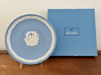 Wedgwood Wedding Day Plate With Original Box