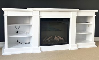 Real Flame Electric Fireplace Console