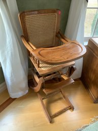 Antique High Chair/Rocking Chair