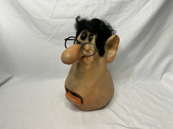 Latex Halloween Messy Guy Mask