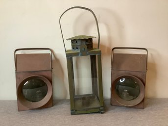 Set Of 3 Lanterns