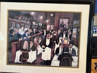 Guy Buffet Lithograph Signed With Certificate Of Authenticity