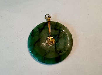 Beautiful Jade Pendant Purchased In Hong Kong