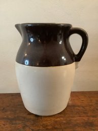 USA Glazed Brownware Pitcher