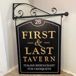 First & Last Tavern Of Avon Restaurant Sign