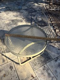 24' Round Brown Jordan Accent Table